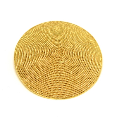 Ciondolo corbula in oro (22 mm)