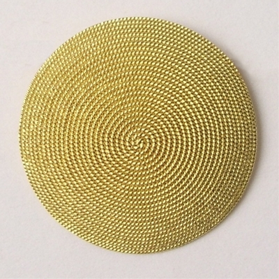 Gold corbula pendant (20 mm)