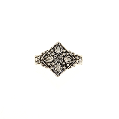 Sardinian silver ring